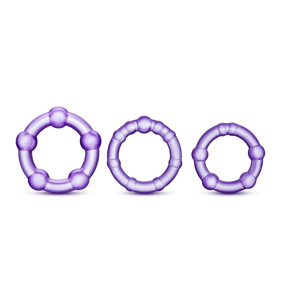 Blush Stay Hard Beaded Cock Rings - Kinkly Shop